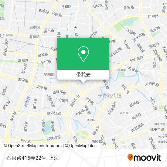 石泉路415弄22号地图
