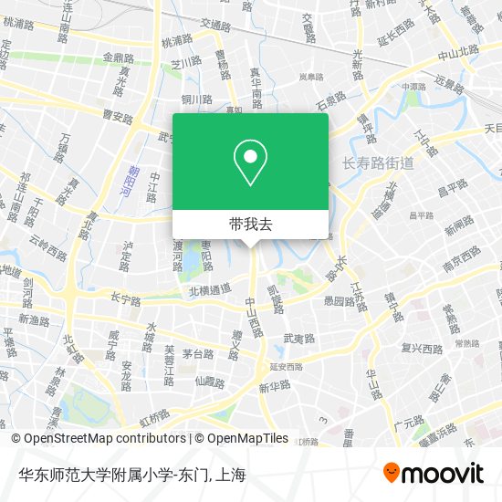 华东师范大学附属小学-东门地图
