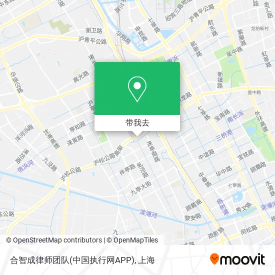 合智成律师团队(中国执行网APP)地图