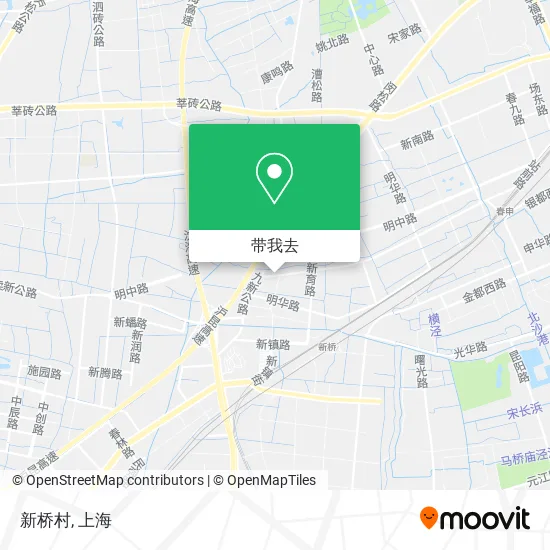 新桥村地图