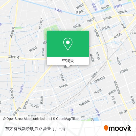 东方有线新桥明兴路营业厅地图