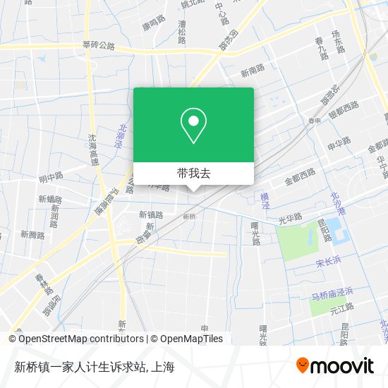 新桥镇一家人计生诉求站地图