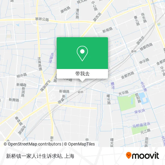 新桥镇一家人计生诉求站地图