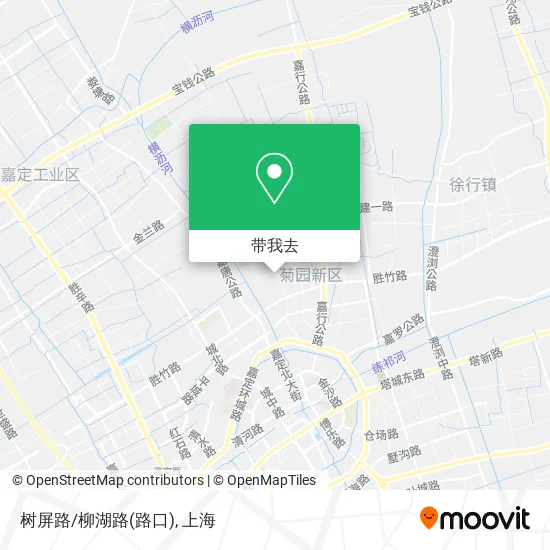 树屏路/柳湖路(路口)地图