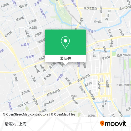 诸翟村地图