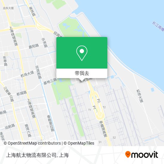 上海航太物流有限公司地图