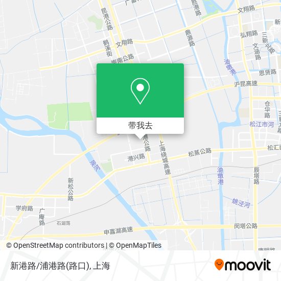 新港路/浦港路(路口)地图