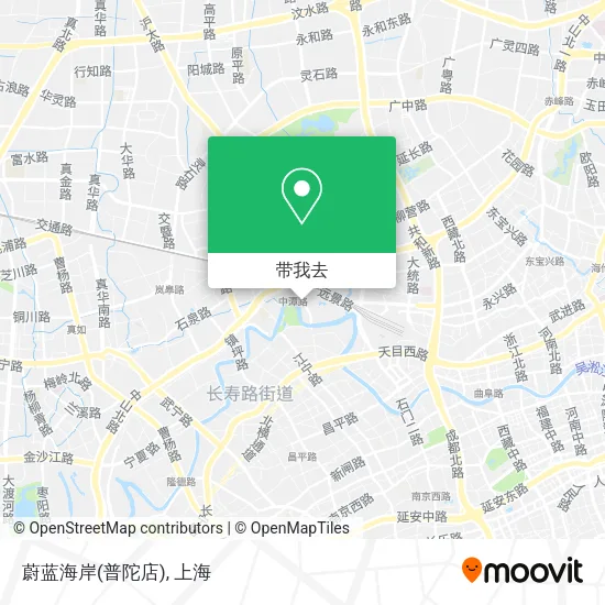 蔚蓝海岸(普陀店)地图