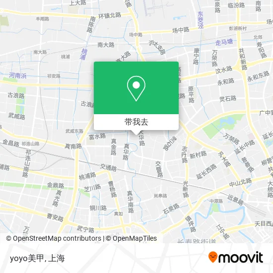 yoyo美甲地图