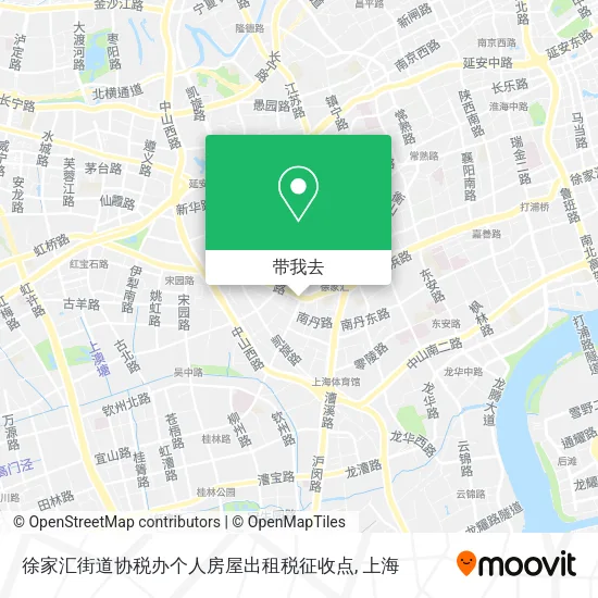 徐家汇街道协税办个人房屋出租税征收点地图
