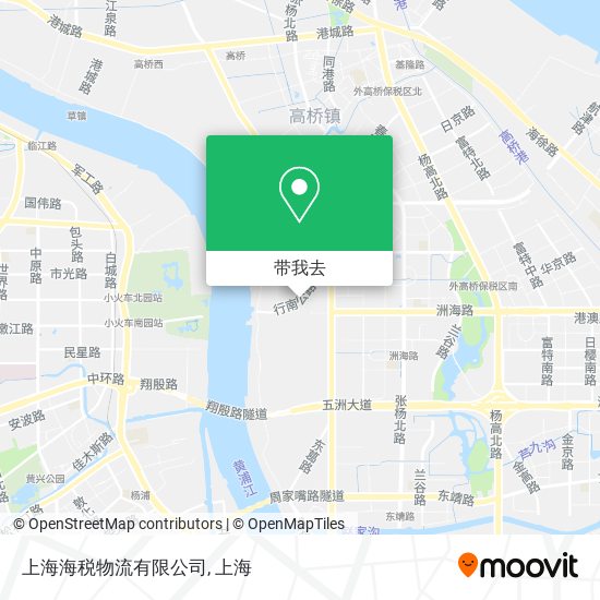 上海海税物流有限公司地图