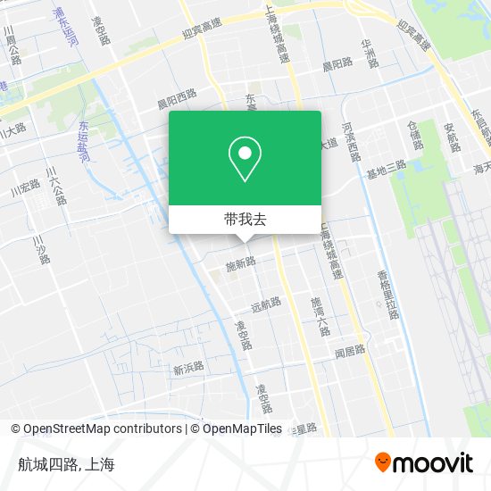 航城四路地图
