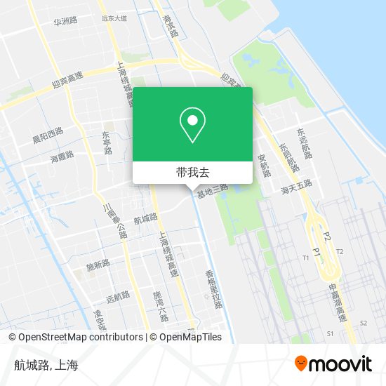 航城路地图