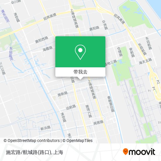 施宏路/航城路(路口)地图