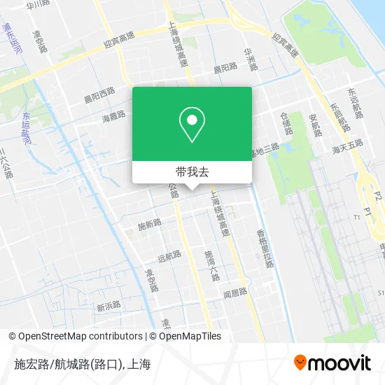 施宏路/航城路(路口)地图