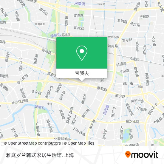 雅庭罗兰韩式家居生活馆地图