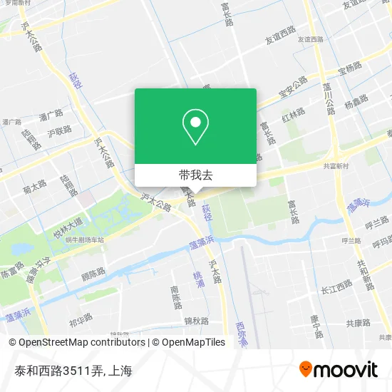 泰和西路3511弄地图