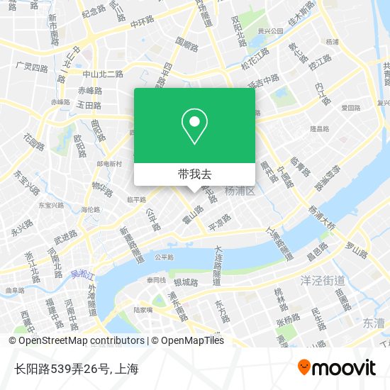 长阳路539弄26号地图