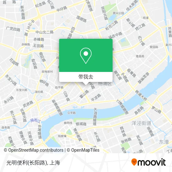 光明便利(长阳路)地图