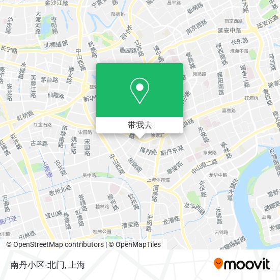 南丹小区-北门地图