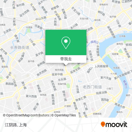 江阴路地图