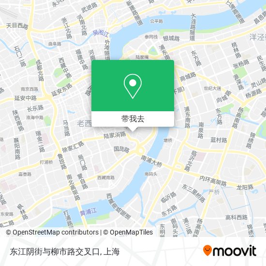 东江阴街与柳市路交叉口地图