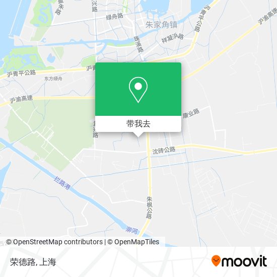 荣德路地图