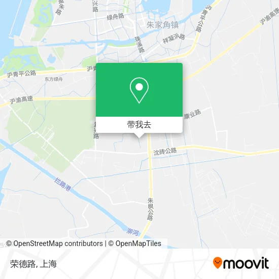 荣德路地图