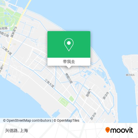 兴德路地图
