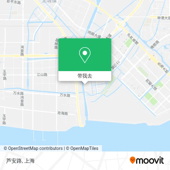 芦安路地图