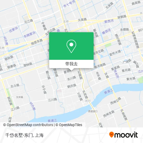 千岱名墅-东门地图