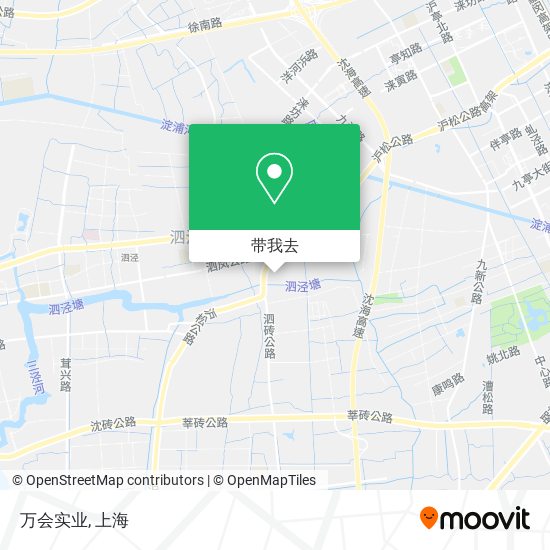 万会实业地图