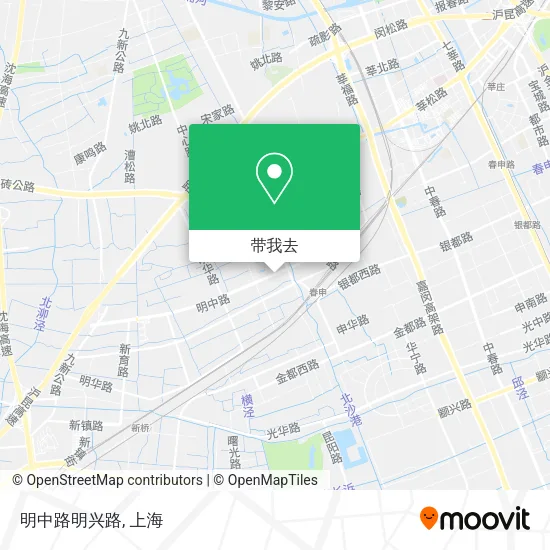明中路明兴路地图
