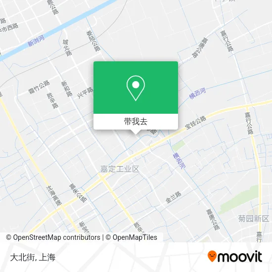 大北街地图