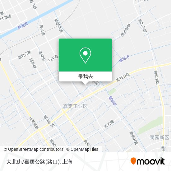 大北街/嘉唐公路(路口)地图