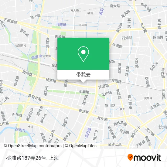 桃浦路187弄26号地图