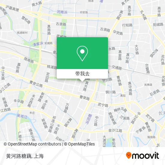 黄河路糖藕地图