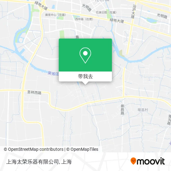 上海太荣乐器有限公司地图