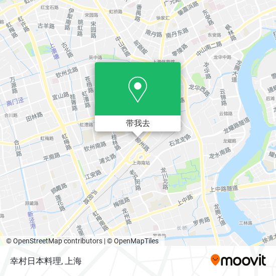幸村日本料理地图