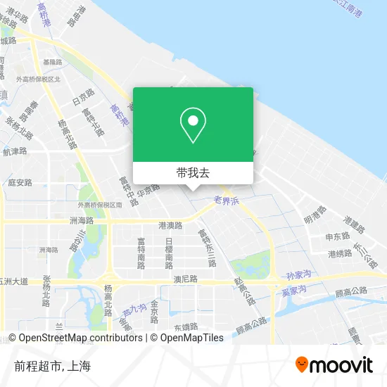 前程超市地图