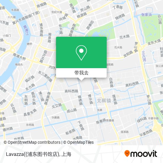 Lavazza((浦东图书馆店)地图