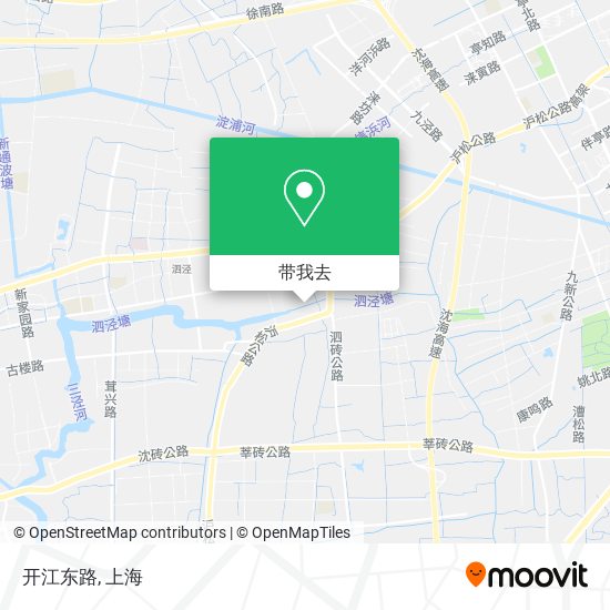 开江东路地图