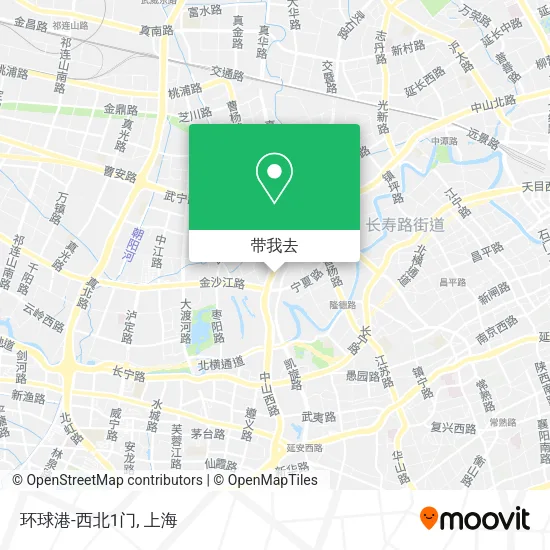 环球港-西北1门地图