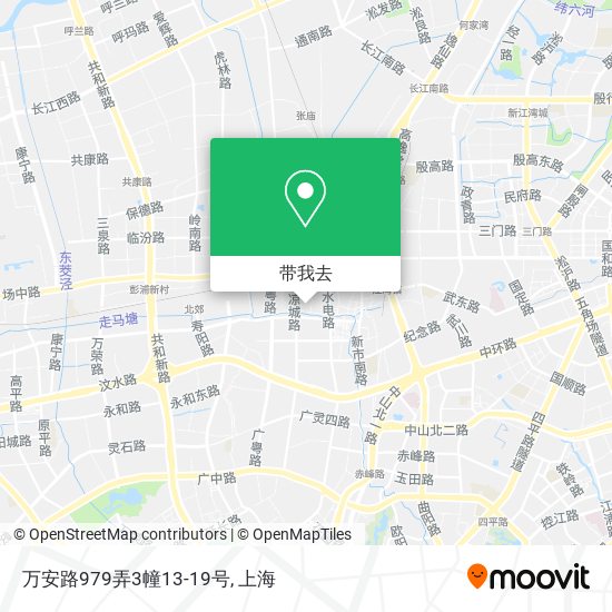 万安路979弄3幢13-19号地图