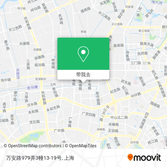 万安路979弄3幢13-19号地图