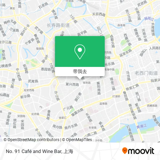No. 91 Café and Wine Bar地图