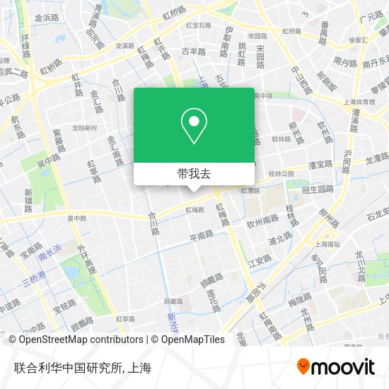 联合利华中国研究所地图