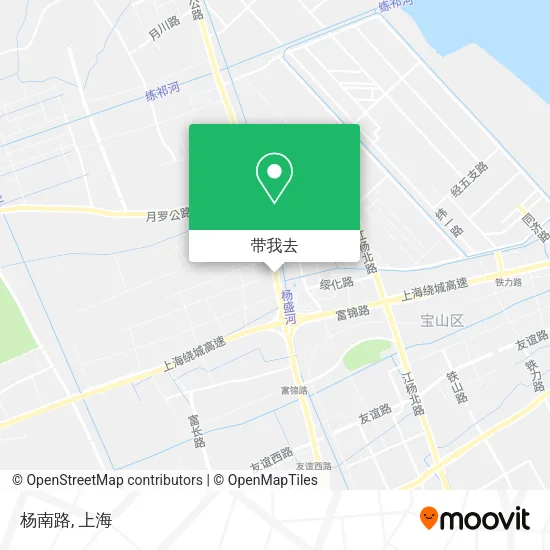 杨南路地图