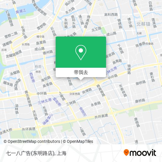 七一八广告(东明路店)地图