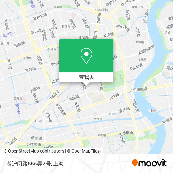 老沪闵路666弄2号地图